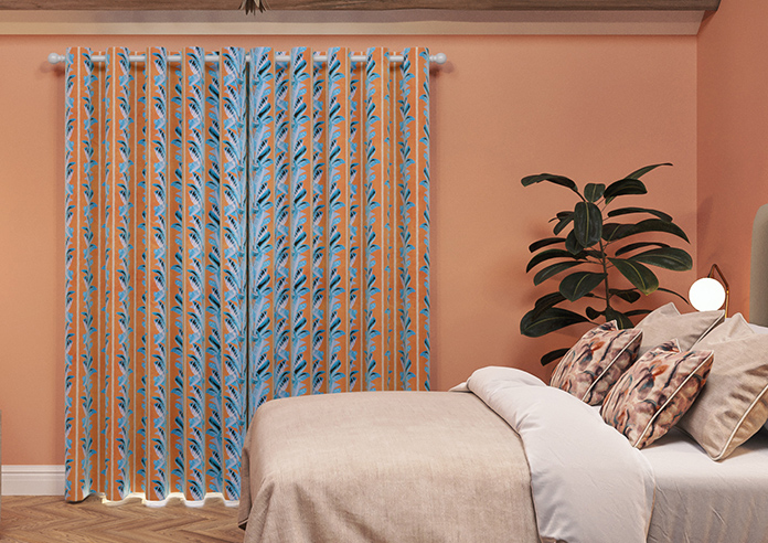 Miami, Blue - Made To Measure Curtains - Image 7